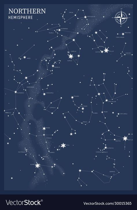 Northern Hemisphere Star Map, Constellation Map Northern Hemisphere, Star Maps Constellations, Astronomy Stars Constellations, Map Of Constellations, Constellation Map Tattoo, Northern Hemisphere Constellations, Star Map Aesthetic, Constalation Stars