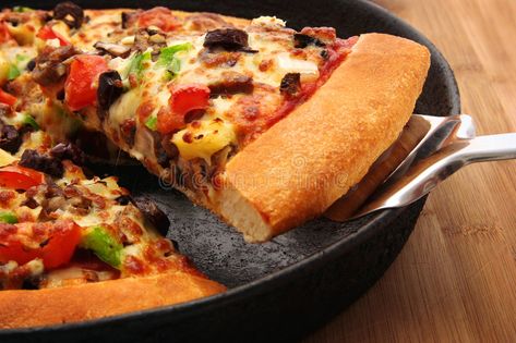 Serving pizza. A slice of hot, fresh pizza being served , #AFF, #slice, #pizza, #Serving, #served, #fresh #ad Reheat Pizza In Microwave, Reheat Pizza In Oven, Reheating Pizza, Frying Pan Pizza, Unique Pizza Recipes, Baking Homemade Pizza, Shireen Anwar Recipes, Reheat Pizza, Deep Dish Pizza Recipe