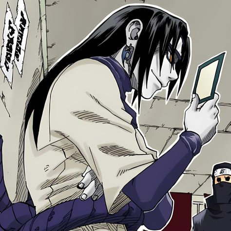 Orochimaru Pfp, Orochimaru Manga, Naruto Manga Icon, Orochimaru Fanart, Lord Orochimaru, Orochimaru Naruto, Naruto Orochimaru, Naruto Icon, Anime Tutorial