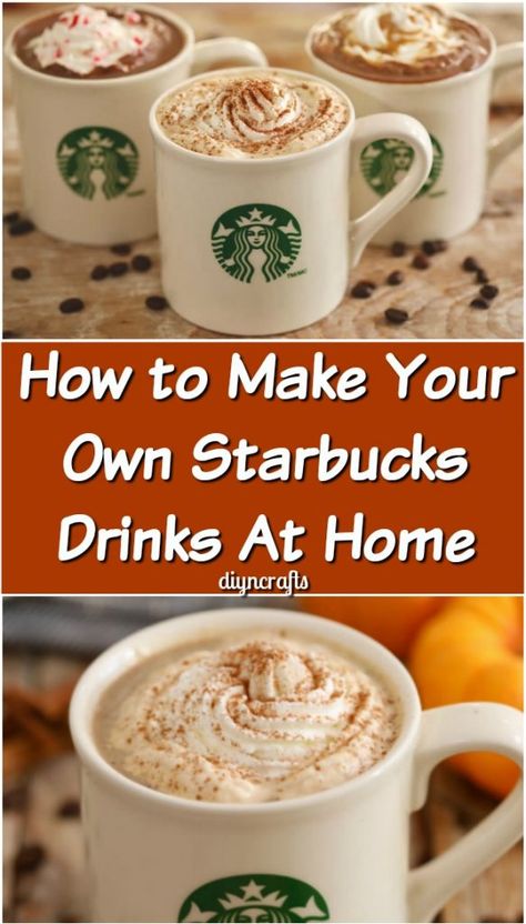 Make Your Own Starbucks Drinks, Starbucks Drinks At Home, Starbucks At Home, Caramel Hot Chocolate, Salted Caramel Hot Chocolate, Starbucks Hacks, Starbucks Drinks Diy, Diy Easy Recipes, Best New Recipes