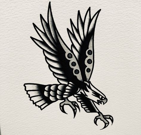 Black And White Tattoos For Men, Traditional Eagle Tattoo Design, Corner Tattoo, Christian Tattoos Men, Wolf Tattoo Traditional, Traditional Tattoo Black And White, Black And Grey Tattoos For Men, Raccoon Tattoo, Pop Art Tattoos