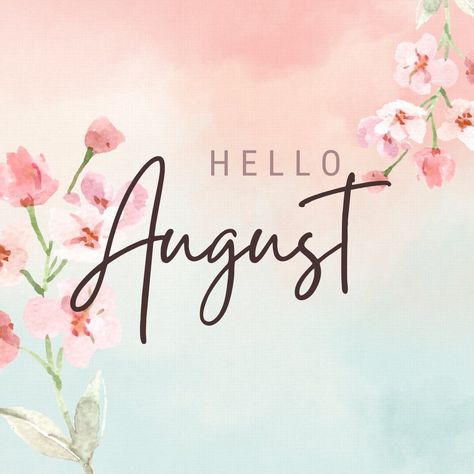 New Month Blessings Quotes, Hello August Month, God Opens Doors, Widget Photos, August Quotes, Draw Kawaii, All The Months, Kawaii Characters, Hello August