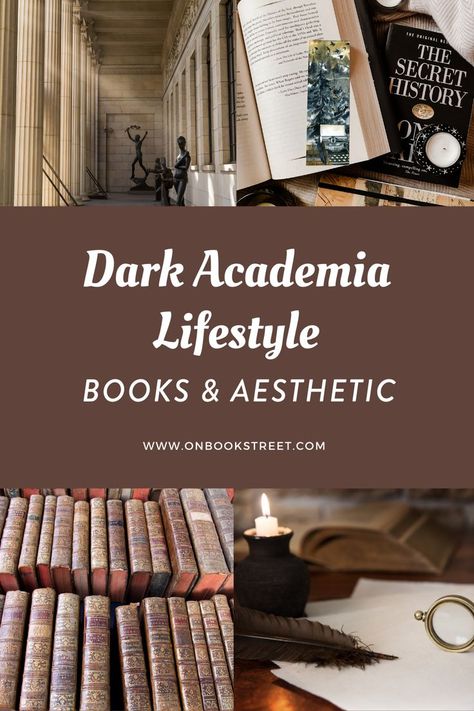 Dark Academia Reading List, Bookshelf Dark Academia, Dark Academia Books To Read, Dark Academia Style Guide, Dark Academia Aesthetic Books, Dark Academia Lifestyle, Dark Academia Literature, Dark Academia Study, Dark Academia Things