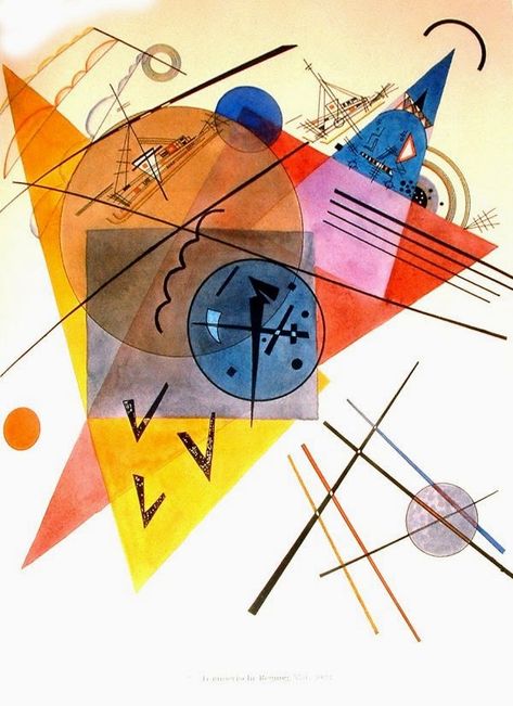 ARTE PARA NIÑOS: Kandinsky y la Abstracción al alcance de los más pequeños - RZ100arte Kandinsky Art, 4 December, Abstract Words, Wassily Kandinsky, Henri Matisse, Art Abstrait, Art Moderne, Art History, Painting & Drawing