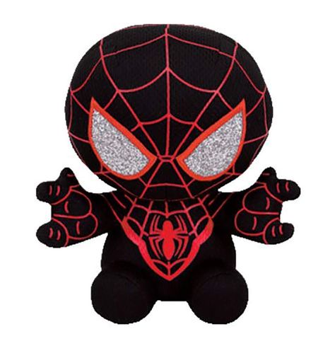 TY Beanie Baby - MILES MORALES - Marvel Spider-Man 6" Plush - Walmart.com - Walmart.com Spiderman Noir, Baby Marvel, Spider Men, Baby Spiderman, Spider Man Miles Morales, Ty Plush, Miles Morales Spiderman, Black Panthers, Marvel Toys