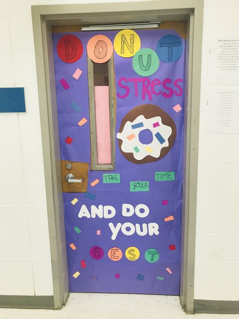 Pinterest inspired door to motivate my students for GMAS testing ! :) Star Test Encouragement Poster, Sbac Testing Motivation, State Testing Door Decorations, Staar Posters Motivation, Testing Door Decorations, State Testing Encouragement Posters, Staar Test Motivation Posters, Student Testing Motivation, Testing Motivation For Students