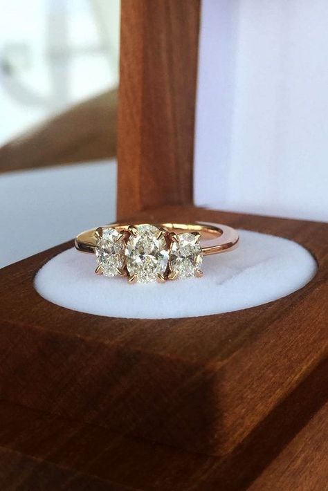 Engagement Rings Rose Gold, Engagement Rings Rose, Engament Rings, Gold Oval Engagement Ring, Rose Gold Oval Engagement Ring, Rings Rose Gold, Trilogy Engagement Ring, Leaf Engagement Ring, Traditional Engagement Rings