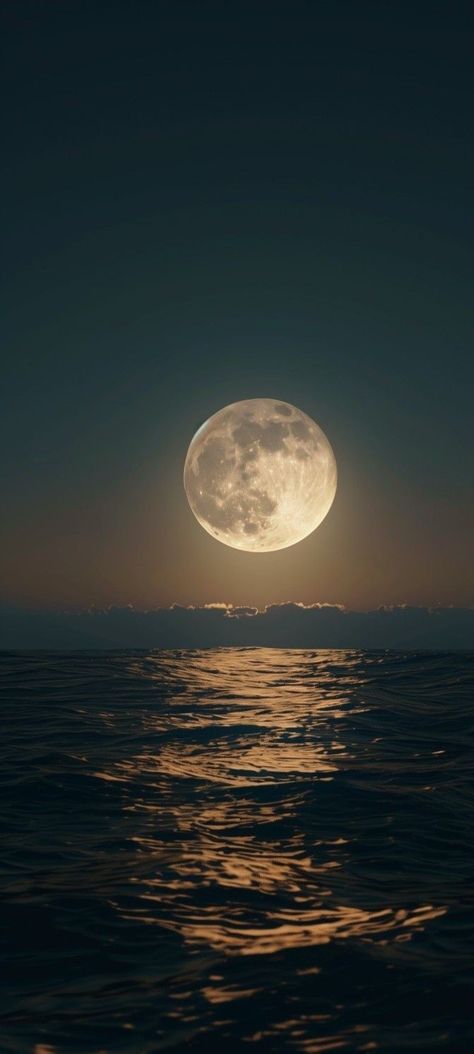 Moon And Water Aesthetic, Moon Sea Aesthetic, Moon And Ocean Aesthetic, Moon Homescreen, Night Sky Beach, Luna Core, Ocean And Moon, Moon Over Ocean, Moon Over The Ocean