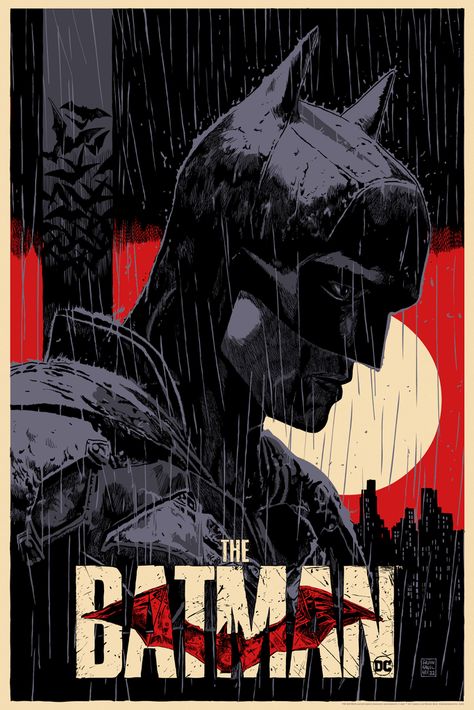 The Batman Poster, Dc Comics Poster, The Batman Movie, Batman Comic Wallpaper, Batman Poster, Batman Artwork, Comic Poster, Vintage Poster Design, Batman Wallpaper