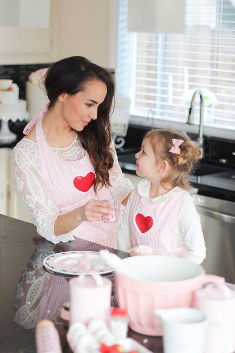 Valentines Day Kids Photoshoot, Baking Photoshoot, Photoshoot Valentines, Cookies Valentines, Valentine Mini Session, Valentines Cookies, Valentines For Daughter, Valentines Baking