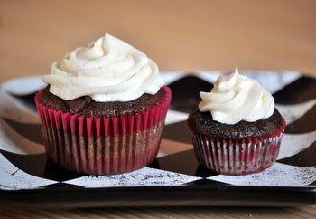 The only baked good cuter than a cupcake is a mini cupcake, but there aren’t as many recipes out there for these downsized goodies as there are for their full-sized counterparts. Fortunately, it is not difficult to turn a batch of full sized cupcakes into miniature ones as long as you ... Mini Cupcake Recipes, Devils Food Cupcakes, The Best Chocolate Cake, Mini Cupcake Pan, Mocha Cupcakes, Mini Cupcake, Best Chocolate Cake, Little Cakes, Baking Cupcakes