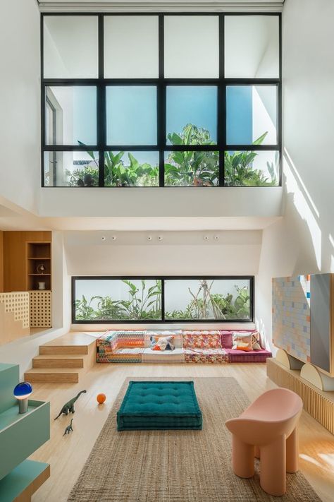 Cavern House - Picture gallery 2 Singapore House, Vincenzo De Cotiis, Staircase Outdoor, Missoni Home, Home Center, Small Bathroom Design, Minimalist Architecture, Inspiring Spaces, Prefab Homes