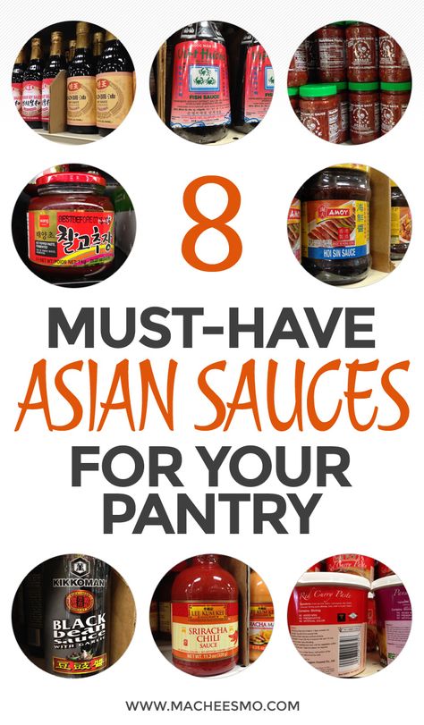 Eight Essential Asian Sauces that every pantry should have. You can make a huge variety of Asian dishes and spice up your normal cooking with these common eight sauces! Tube Photography, Asian Sauces, Asian Seasoning, Sauce Au Poivre, Learning To Cook, Asian Spices, Asian Sauce, Asian Grocery, Asian Inspired Recipes