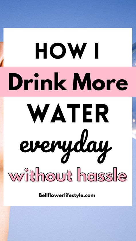 How I drink more water everyday without hassle Easy Ways To Drink More Water, How To Flavor Water, How To Drink More Water Tips, How Much Water To Drink, How To Drink More Water, Morning Detox Water, Making Herbal Tea, Glasses Of Water A Day, Glasses Of Water