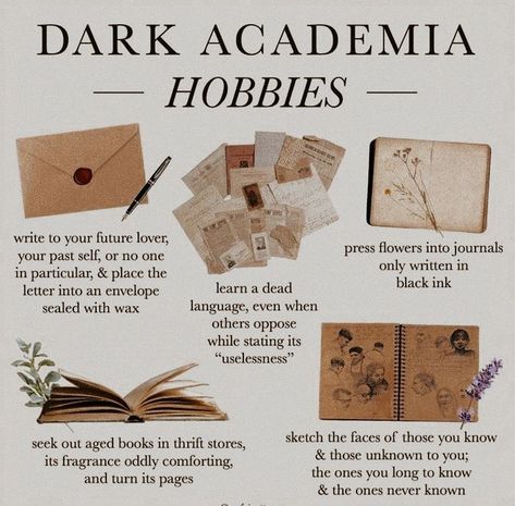 Dark Academia Hobbies, Dark Academia Things, Dark Acadamia, Academia Aesthetics, Dark Academia Style, Dark Academy, Romantic Academia, Ink Lettering, Chaotic Academia