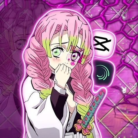 Demon Slayer Profile, Pfp Gamer, Demon Slayer Mark, Akaza Pfp, Adorable Pfp, Daki Pfp, Hotaru Haganezuka, Characters With Pink Hair, Mitsuri Pfp