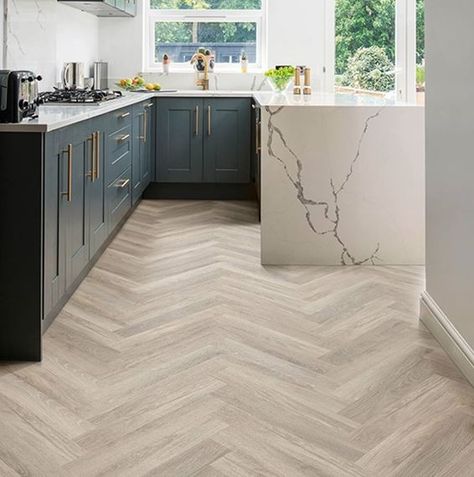 Herringbone Vinyl Plank Flooring, Herringbone Vinyl Floor, Flooring Options Durable, Herringbone Flooring, Natural Oak Wood, Oak Wood Floors, Lvt Flooring, Herringbone Floor, Herringbone Design