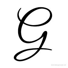 Cursive Capital G, G In Cursive, Cursive Letter G, Letter G Tattoo, Cursive Letters Alphabet, G Tattoo, Lettering Styles Alphabet, Cursive Tattoos, Cursive Calligraphy