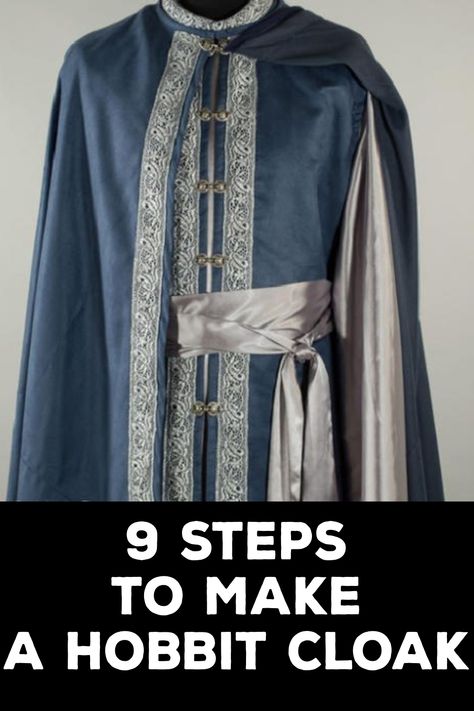 How to Make a Hobbit Cloak Harry Potter Cloak, Hooded Cloak Pattern, Diy Crafts To Do At Home, Cloak Pattern, Diy Mantel, Diy Wool, Hooded Cloak, Upcycled Home Decor, Diy Crafts To Do