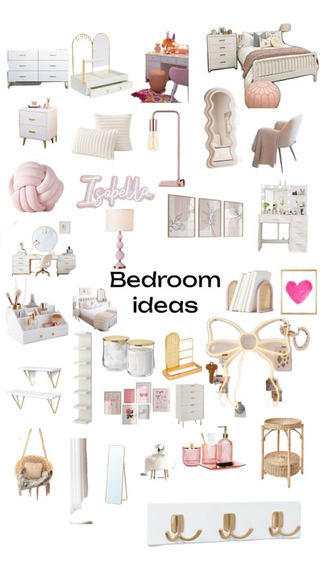 Different Aesthetics For Rooms, Dream Room Ideas Aesthetic, Preppy Decorations For Room, Cute Room Makeover Ideas, Room Shuffles, Aesthetic Rooms For Teens, Furniture For Bedroom, Girly Room Ideas For Kids, Decorating My Room