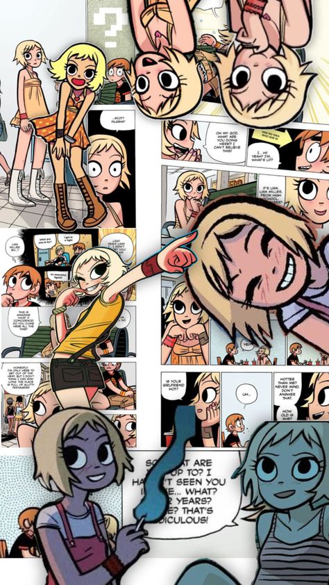 scott pilgrim lol Scott Pilgrim Movie, Lisa Miller, Lisa Scott, Bryan Lee O Malley, Scott Pilgrim Comic, Bryan Lee, Ramona Flowers, Scott Pilgrim Vs. The World, South Park Funny