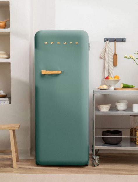 Vintage Fridge, Retro Stil, My Dream Home, Refrigerator, Retro Vintage, Dream House, Color, Design