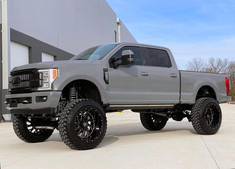 F250 Platinum, Ford F250 Diesel, Nardo Grey, Powerstroke Diesel, Automatic Cars, Ford F 250, Ford F250, F 250, Car Find