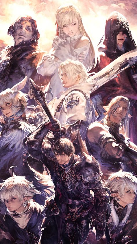 Final Fantasy Artwork, Final Fantasy Art, Fantasy Collection, Final Fantasy Xiv, Fantasy Series, Fantasy Games, Fantasy Artwork, Dark Fantasy Art, Final Fantasy