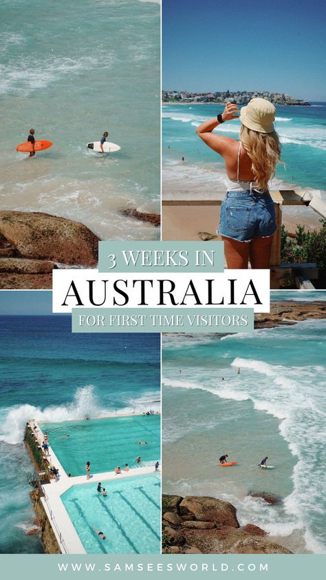 3 Week Australia Itinerary for First-Time Visitors Australia Itinerary, Australia And New Zealand, 3 Weeks, First Time, New Zealand, Australia, Reading