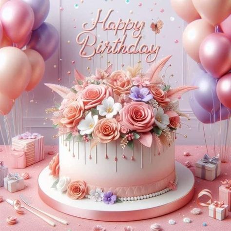 Birthday Cake Wishes, Happy Birthday Flower Cake, Happy Birthday Wishes Pics, Happy Birthday Flowers Wishes, Birthday Wishes Pics, Happy Birthday Cake Pictures, Birthday Wishes Flowers, Happy Birthday Wishes Photos, Happy Birthday Wishes Cake