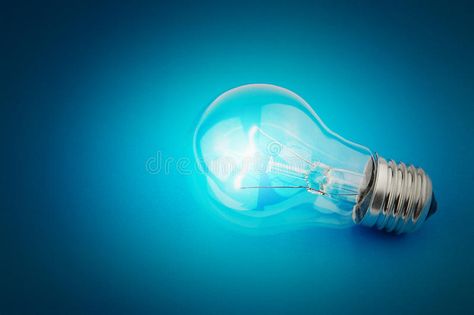 Light bulb. Electric light bulb on a blue background #Sponsored , #AFFILIATE, #Affiliate, #bulb, #background, #blue, #Light Bulb Background, Electric Light, Background Blue, Electric Lighter, Design Display, Stock Photography Free, Display Ideas, Light Photography, Blue Background