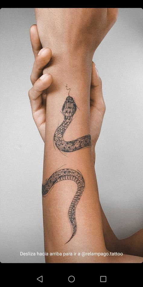 Snake Tattoo On Arm Woman, Snake Print Tattoo, Wrap Around The Arm Tattoo, Elegant Snake Tattoo, Bicep Snake Tattoo, Milk Snake Tattoo, Snake Around Wrist Tattoo, Dark Feminine Tattoos Ideas, Snake Tattoo Wrist