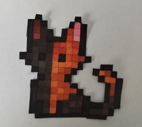 Made it with old math paper,i have 9 more cats like this,and that i made in a day.. OH WELL! Wcue inactivity? yea😓..but I will post wcue ocs soon! just enjoy this silly,i might post more Therian Pixel Art, Pixel Art Cat, Math Paper, Wcue Ocs, Pixel Cat, Cat Silly, Maths Paper, Dragon Ideas, Easy Pixel Art