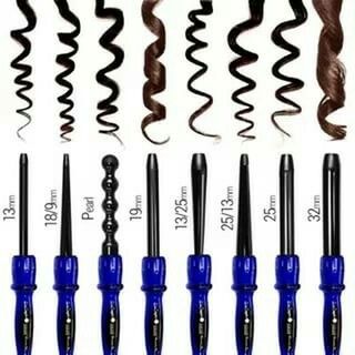 Iron Hairstyles, Curling Iron Size, Best Hair Curler, Straightening Iron, Curl Hair, Curling Irons, Types Of Hair, Types Of Curls, Wand Curls