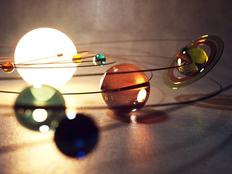 Glass Solar System Solar System Light Fixture, Solar System Ceiling Light, Solar System Light, Aesthetic Lamps, Planets Solar System, Solar System Design, Compound Wall, Power Bill, Octane Render