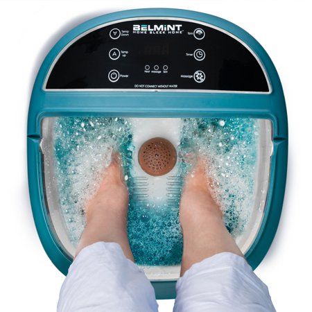 Belmint Foot Spa Massager Machine with Heat Function, O2 Bubbles Massage, & 6 Pressure Node Rollers, Features LCD Screen for Adjusting Massage Modes to Soothe Tired Muscles, Relieve Fatigue & Tensions Listerine Foot Soak, Diy Face Moisturizer, Massager Machine, Foot Massager Machine, Massage Machine, Foot Soak, Foot Spa, Bath Spa, Massage Tools