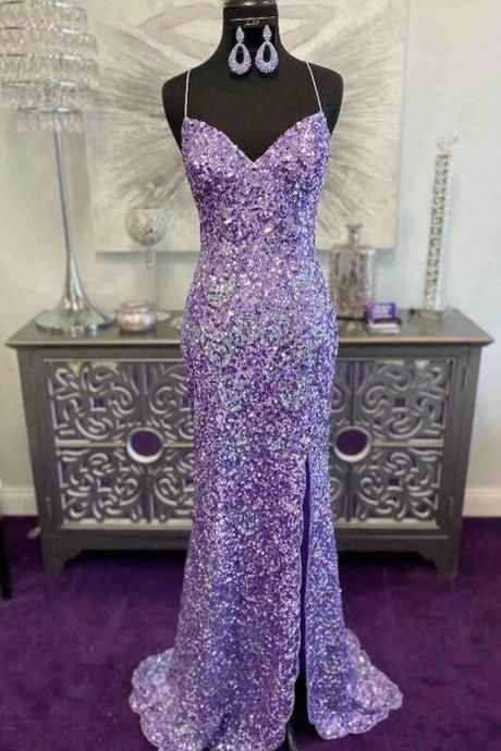 Sequin Prom Dresses Long, Lavender Prom Dresses, Dresses Long Formal, Prom Dresses 2022, Prom 2022, Prom Dress Inspo, Prom Dress Ideas, Dream Prom, Prom 2024