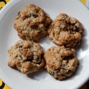 Cherios Recipes, Recipe Using Cheerios, Peanut Butter Cheerios, Interesting Cookies, Cheerios Recipes, Peanut Butter And Chocolate Chips, Friends Eating, Cereal Treats, Peanut Butter Chocolate Chip Cookies