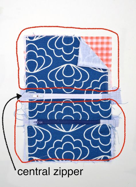 Tote Bag Pattern Free, Ikat Bag, Zipper Pouch Tutorial, Bag Pattern Free, Pouch Tutorial, Bag Ideas, Bag Patterns To Sew, Zipped Bag, Tote Bag Pattern