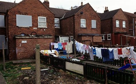 A row of condemned terrace houses Poverty Photography, Ackley Bridge, British Aesthetic, Council Estate, Living In Poverty, Life In The Uk, Uk Photography, Save File, Urban Environment