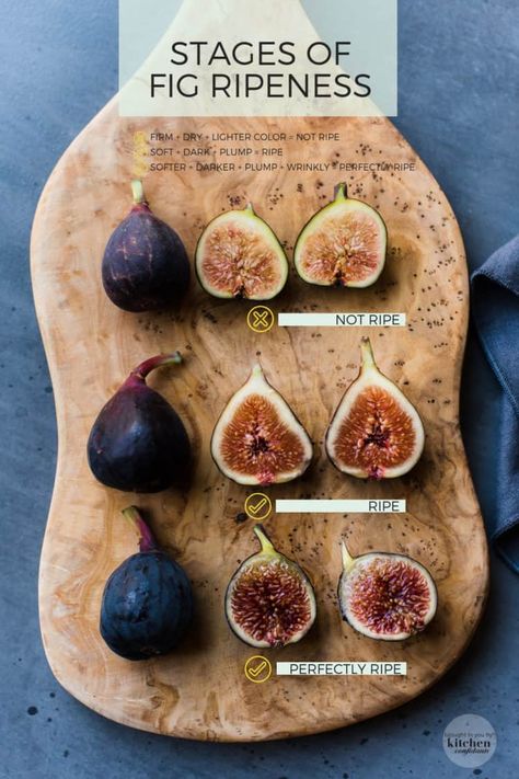 Learn how to pick the perfect fig with One Quick Tip! When Are Figs Ready To Pick, How To Cook Figs, How To Eat Fresh Figs, How To Eat Figs Raw, How To Eat A Fig, Fig Pairings, Recipe With Figs, Fresh Figs Recipes, Figs Photography