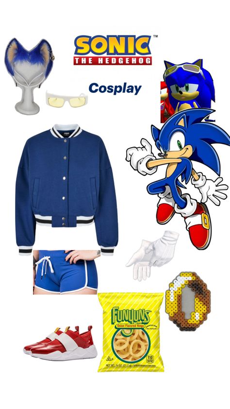 Sonic Cosplay, Sonic Costume, Character Cosplay, Halloween Costumes Ideas, Group Costumes, Cosplay Tips, Sonic 3, Sonic And Shadow, Sonic And Friends