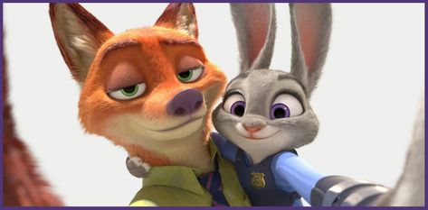 Photo of Nick and Judy selfie for fans of Disney's Zootopia. Zootopia (2016) Zootopia Hd, Zootopia Movie, Zootopia 2016, 헬로키티 배경화면, Zootopia Nick And Judy, Animation Disney, Nick And Judy, Nick Wilde, Disney Zootopia