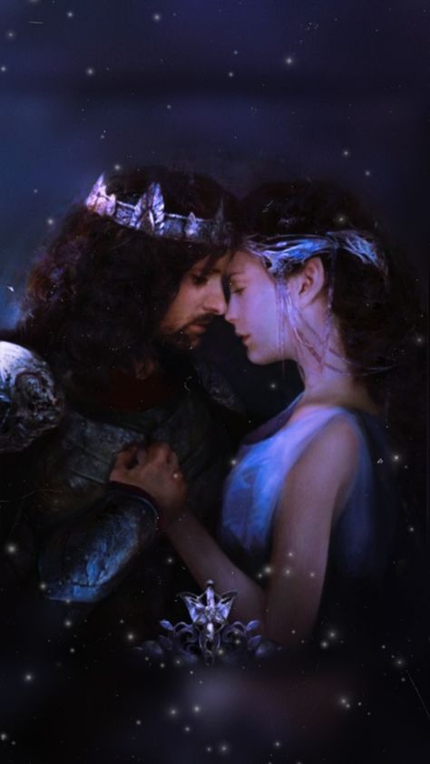 Aragorn and Arwen Aragorn And Arwen Wallpaper, Aragorn Wallpaper, Arwen And Aragorn, Aragorn And Arwen, Middle Earth, Another World, Lord Of The Rings, Tolkien, The Hobbit