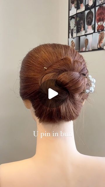 Rashda bushra on Instagram: "Need an elegant hairstyle in just a few minutes? Try this simple bun using a U-pin! 💁‍♀️ Perfect for those busy days when you still want to look put together. Just twist, pin, and you’re ready to go! 😍

🌟 Bonus Tip: Add a light mist of hairspray to keep your bun in place all day!

#HairHack #UPinBun #EffortlessStyle #QuickHairstyle #BunTutorial #HairInspo #ElegantLook #BunGoals
Hairstyle tutorial #hair #hairstyle #hairtutorial #hairideas
#newhairstyle #trendinghairstyles #advancehairstyle #internationalhairstyle #internationhairstylist #curls #openhair" Simple Bun Hairstyles Indian, Bun Hairstyles Indian, Simple Bun Hairstyles, Fancy Bun, Bun Inspiration, Fancy Buns, Simple Bun, Easy Bun Hairstyles For Long Hair, Elegant Hairstyle