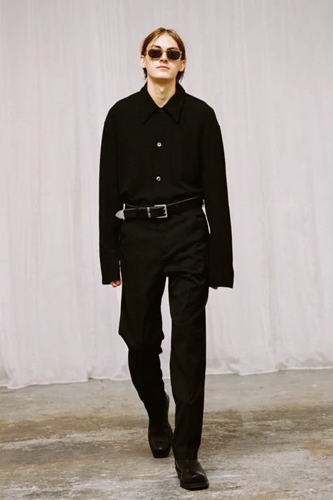 Our Legacy Spring 2021 Ready-to-Wear Collection | Vogue Highsnobiety Fashion, Mens Fashion Streetwear, Summer Inspo, Runway Looks, Our Legacy, Menswear Collection, Vogue Paris, Minimal Fashion, Men's Style