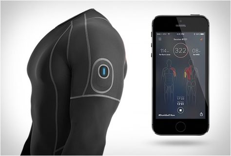 Athos ‘Smart Apparel’ Measures Muscle Performance in Real-Time Smart Clothing, Unlocked Phones, High Tech Gadgets, Smart Outfit, Wearable Tech, Smart Technologies, Wearable Technology, Mirrorless Camera, Fitness Tracker