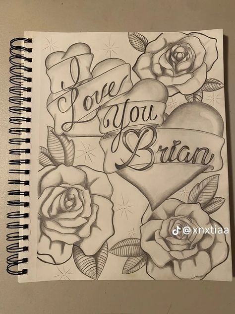 Flowers And Hearts Drawings, Drawing For Husband Love, Drawings For Someone You Love, I Love You In Graffiti Letters, Valentines Day Chicano Art, Oldies Love Letters, Cute Drawings For Your Girlfriend, Oldschool Love Letters, Love Letter Old School