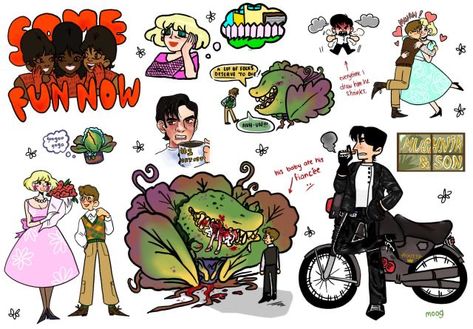 Lil Shop Of Horrors, Suddenly Seymour, Doodle Page, Doodle Pages, Little Shop Of Horrors, Grow Plants, Curtain Call, Newsies, Drawing Images