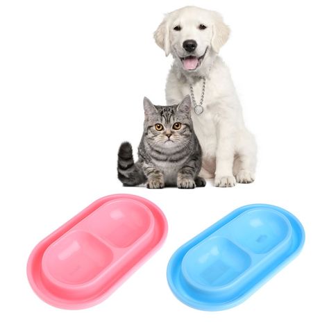 GMSP Plastic Pet Feeding Double Bowls Simple Design AntiAnts Food Water Feeder for Dogs Cats Puppy >>> Inspect out the image by seeing the web link. (This is an affiliate link). #catfeedingsupplies Stainless Steel Dog Bowls, Cat Store, Dog Water Bottle, Cat Food Bowl, Cat Feeder, Dog Store, Dog Cages, Dog Feeder, Cat Feeding